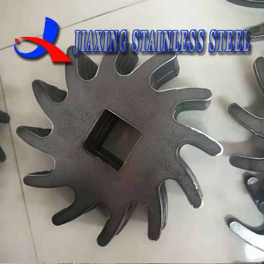Stainless steel laser cutting